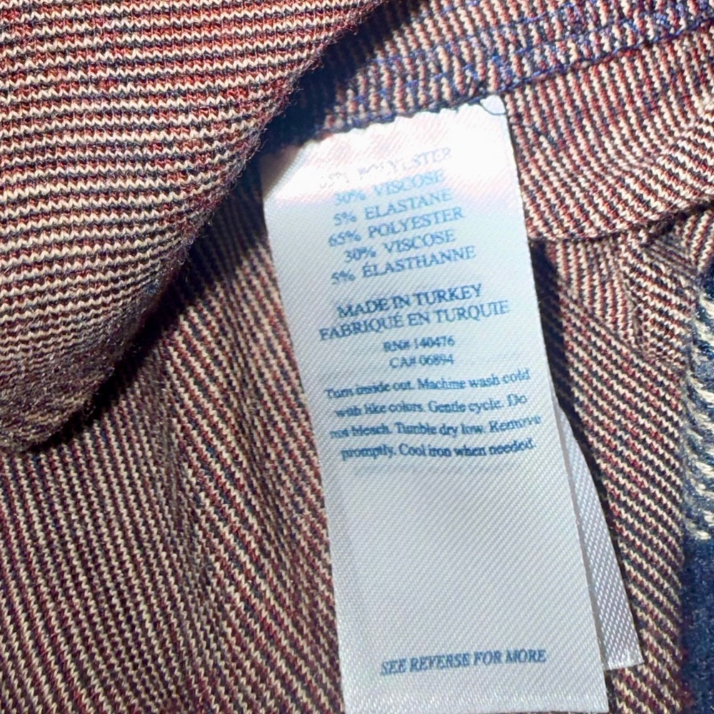 Faherty Legend™ Sweater Shirt, small NWOT Burchfield Plaid shacket - Picture 8 of 10
